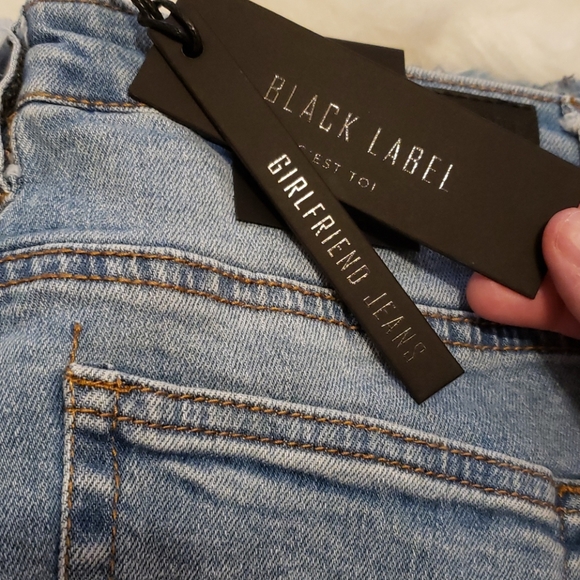 NWT Black Label High Rise Flared Inset Jeans - Picture 6 of 12